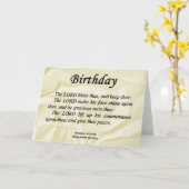 Nummer 6-24 van de verjaardag kaart (Gele Bloem)