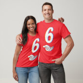 Nummer 6 67 Halloween-stijl T-shirt (Unisex)