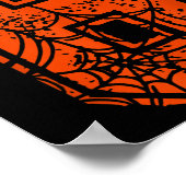 Nummer 6 67 Meme Halloween Pompoen Kostuum Matchin Poster (Hoek)