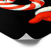 Nummer 6 7 Meme 67 Koppel Pyjama Kerst Match Poster (Hoek)