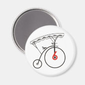 Nummer 6-badge magneet (Voorkant / Achterkant)