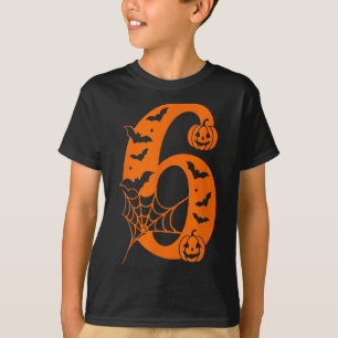 Nummer 6 Grappige Meme Zin 6 7 Zes Zeven Halloween T-shirt