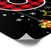 Nummer 6 Grappige Meme Zin 6 7 Zes Zeven Kerstmis Poster (Hoek)