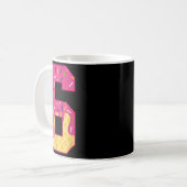 Nummer 6 Ijs Drip 67 Meme Koppel Halloween C Koffiemok (Voorkant links)
