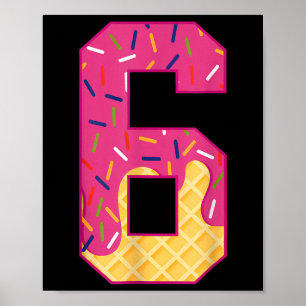 Nummer 6 Ijsdruppel 67 Meme Koppel Halloween C Poster