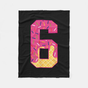 Nummer 6 Ijsje Drip 67 Meme Koppel Halloween C Fleece Deken