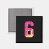 Nummer 6 Ijsje Drip 67 Meme Koppel Halloween C Magneet (Voorkant / Achterkant)