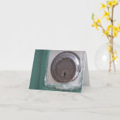 Nummer 6 kaart (Gele Bloem)