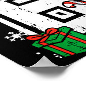 Nummer 6 Kerstmis 6 7 Xmas Matching 67 Meme Mannen Poster (Hoek)