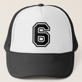Nummer 6 Klassieker Trucker Pet