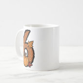 Nummer 6 Komt overeen met 67 Meme 6 7 Dankzegging Koffiemok (Voorkant links)