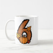 Nummer 6 Komt overeen met 67 Meme 6 7 Dankzegging Koffiemok (Links)
