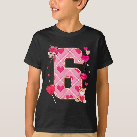 Nummer 6 Matching 67 Meme 6 7 Koppel Matching Vale T-shirt (Voorkant)