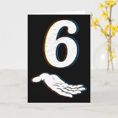 Nummer 6 Matching 67 Meme Halloween Kostuum Heren Kaart (Gele Bloem)