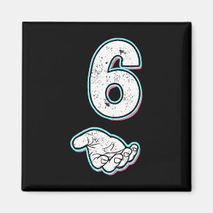 Nummer 6 Matching 67 Meme Halloween Kostuum Heren Magneet