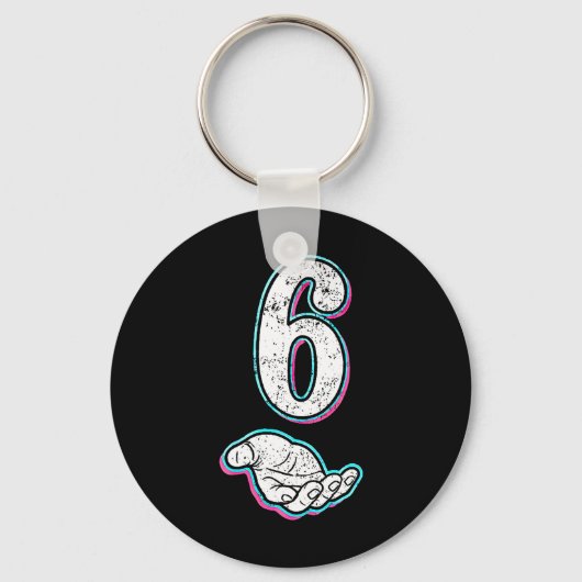 Nummer 6 Matching 67 Meme Halloween Kostuum Heren  Sleutelhanger (Voorkant)