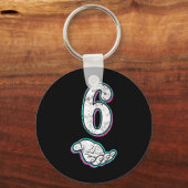 Nummer 6 Matching 67 Meme Halloween Kostuum Heren  Sleutelhanger (Voorkant)
