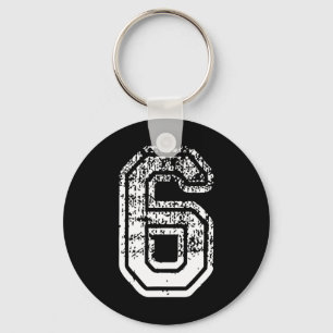Nummer 6 Matching 67 Meme Halloween Kostuum Mannen Sleutelhanger