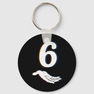 Nummer 6 Matching 67 Meme Halloween Kostuum Mannen Sleutelhanger
