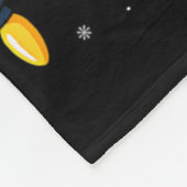 Nummer 6 Matching 67 Meme Kerst Elf Hand Jongens  Fleece Deken (Hoek)