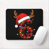 Nummer 6 Matching 67 Meme Kerst Kleding Heren Wo Muismat (Met muis)
