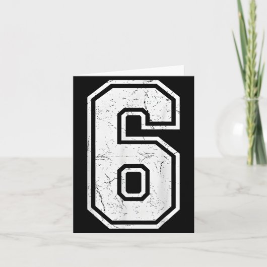 Nummer 6 Matching 67 Meme Kostuum Mannen Vrouwen K Kaart (Voorkant)