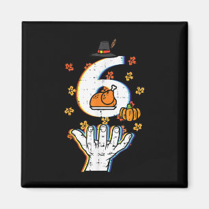 Nummer 6 Matching 67 Meme Thanksgiving 6 7 Mannen  Magneet