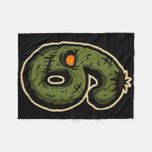 Nummer 6 Monster 67 Meme Matching Koppel Halloween Fleece Deken (Voorkant (Horizontaal))