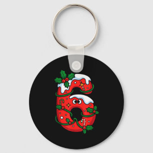 Nummer 6 Sinterklaas kostuum Meme Kerst Matching K Sleutelhanger