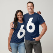 Nummer 6 Voor Nummer 7 Achter Grappig 67 Meme Mann T-shirt (Unisex)