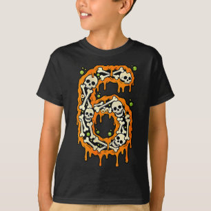 Nummer 6 Zes Zeven 6 7 Meme Grappig Ontwerp Koppel T-shirt