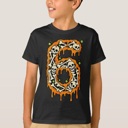 Nummer 6 Zes Zeven 6 7 Meme Grappig Ontwerp Koppel T-shirt (Voorkant)