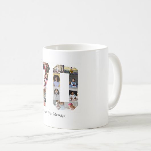 Nummer 70 Fotocollage Koffiemok (Voorkant rechts)