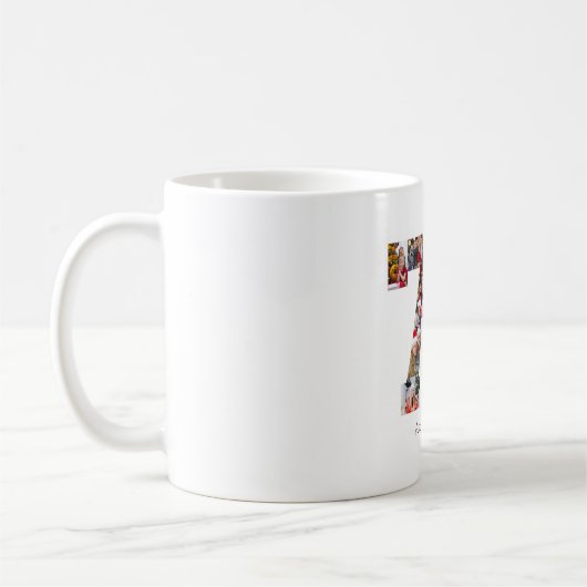 Nummer 70 Fotocollage Koffiemok (Links)