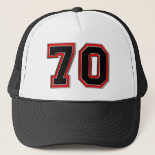 Nummer 70 trucker pet