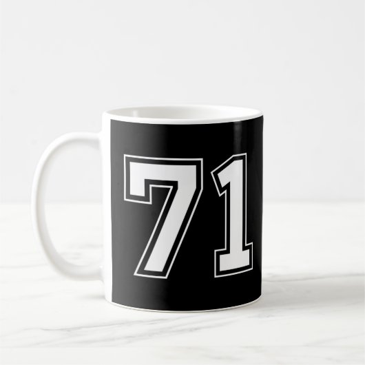 Nummer 71 koffiemok (Links)