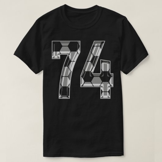 Nummer 74 Jersey 74 Moeder Speler Fan 1 T-shirt (Design voorkant)