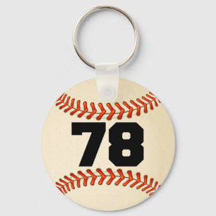 Nummer 78 Baseball Sleutelhanger