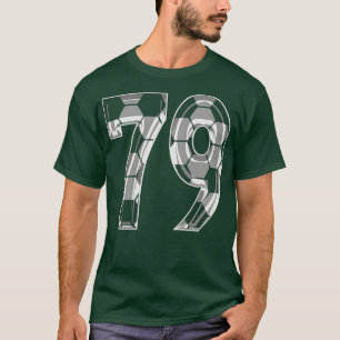 Nummer 79 Jersey 79 Moeder Speler Fan 1 T-shirt