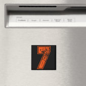 Nummer 7 67 Meme Halloween Pompoen Kostuum Matchin Magneet (Insitu (Vaatwasser))
