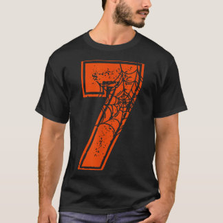 Nummer 7 67 Meme Halloween Pompoen Kostuum Matchin T-shirt