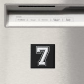 Nummer 7 67 Meme Matching  Magneet (Insitu (Vaatwasser))