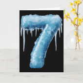 Nummer 7 Fire Ice Nummer Zes Zeven Meme 67 Alpha S Kaart (Gele Bloem)