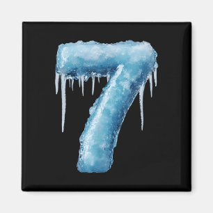 Nummer 7 Fire Ice Nummer Zes Zeven Meme 67 Alpha S Magneet