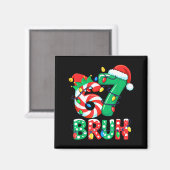 Nummer 7 Grappige Meme Zin 6 7 Zes Zeven Kerstmis Magneet (Voorkant / Achterkant)