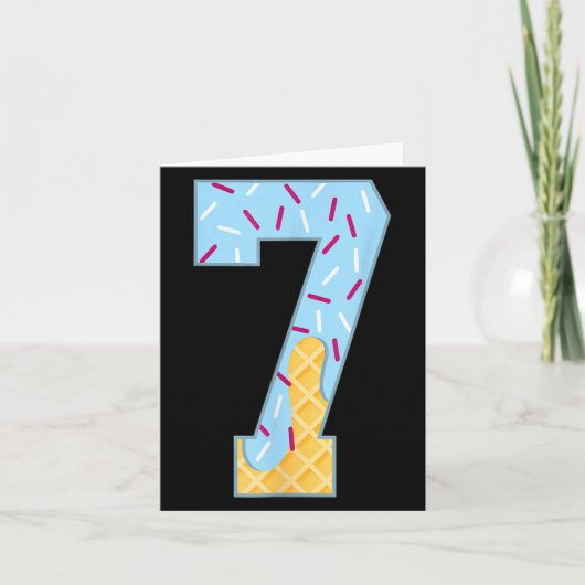 Nummer 7 Ijs Drip 67 Meme Koppel Halloween C Kaart (Voorkant)