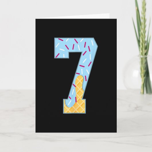 Nummer 7 Ijs Drip 67 Meme Koppel Halloween C Kaart (Voorkant)