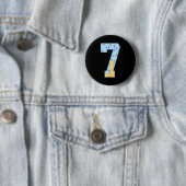 Nummer 7 Ijs Drip 67 Meme Koppel Halloween C Ronde Button 5,7 Cm (In situ)