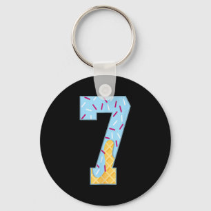 Nummer 7 Ijs Drip 67 Meme Koppel Halloween C Sleutelhanger