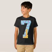 Nummer 7 Ijs Drip 67 Meme Koppel Halloween C T-shirt (Voorkant volledig)